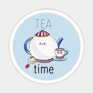 Cute Food - Tea Time Magnet